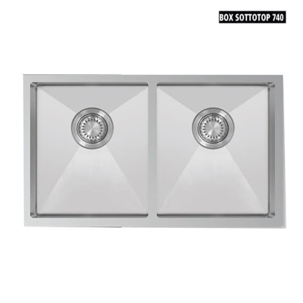 Evier de cuisine Infinity (74X44) (BOÎTE SOTTOTOP 740) Evier de cuisine Infinity (74X44) (BOÎTE SOTTOTOP 740)